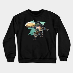 Monster Hunter Chibi Great Sword Crewneck Sweatshirt